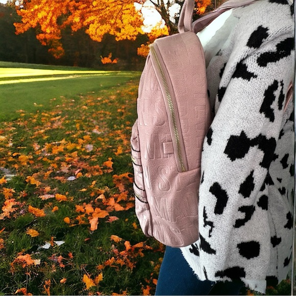 NWOT Steve Madden faux leather backpack large - Picture 3 of 6